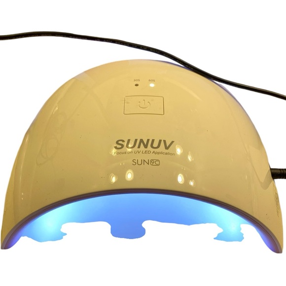 SUNUV SUN 9C 2 IN 1 LED UV LAMP NAIL LAMP CURING 2XS FASTER 18 LED EUC IN BOX - Picture 14 of 16